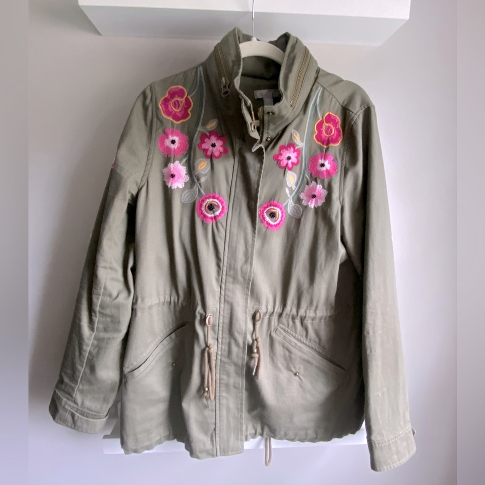 Bloomingdale’s aqua capsule jacket M EUC